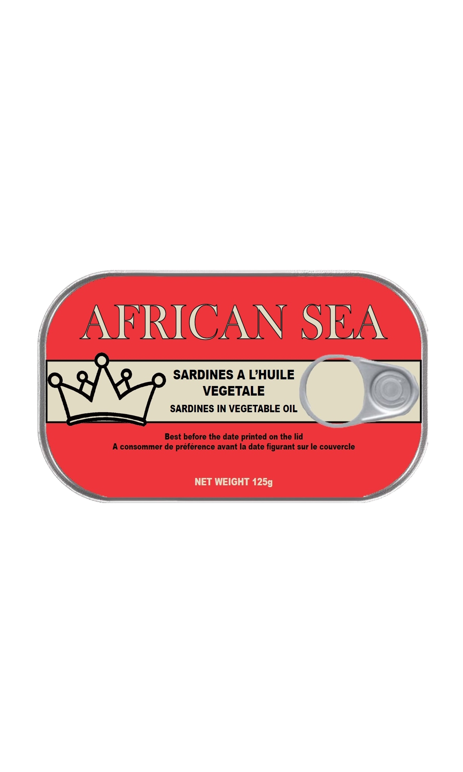 African Sea Sardines in Vegetable Oil