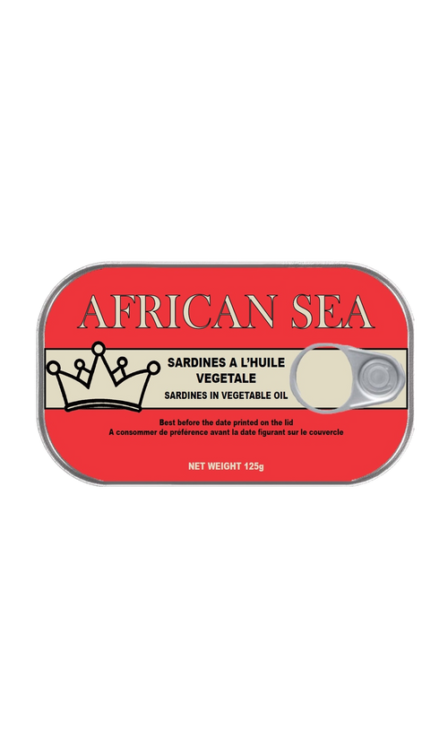 African Sea Sardines in Vegetable Oil